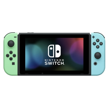 Nintendo - Switch - Animal Crossing: New Horizons Edition 32GB Console - Pastel Green & Blue