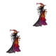 thumbnail image 2 of Inteprter Agregue un toque de magia con un adorno de de metal para una amplia aplicación en el jardín Manualidades de brujas de Halloween Type1 NO1, 2 of 6