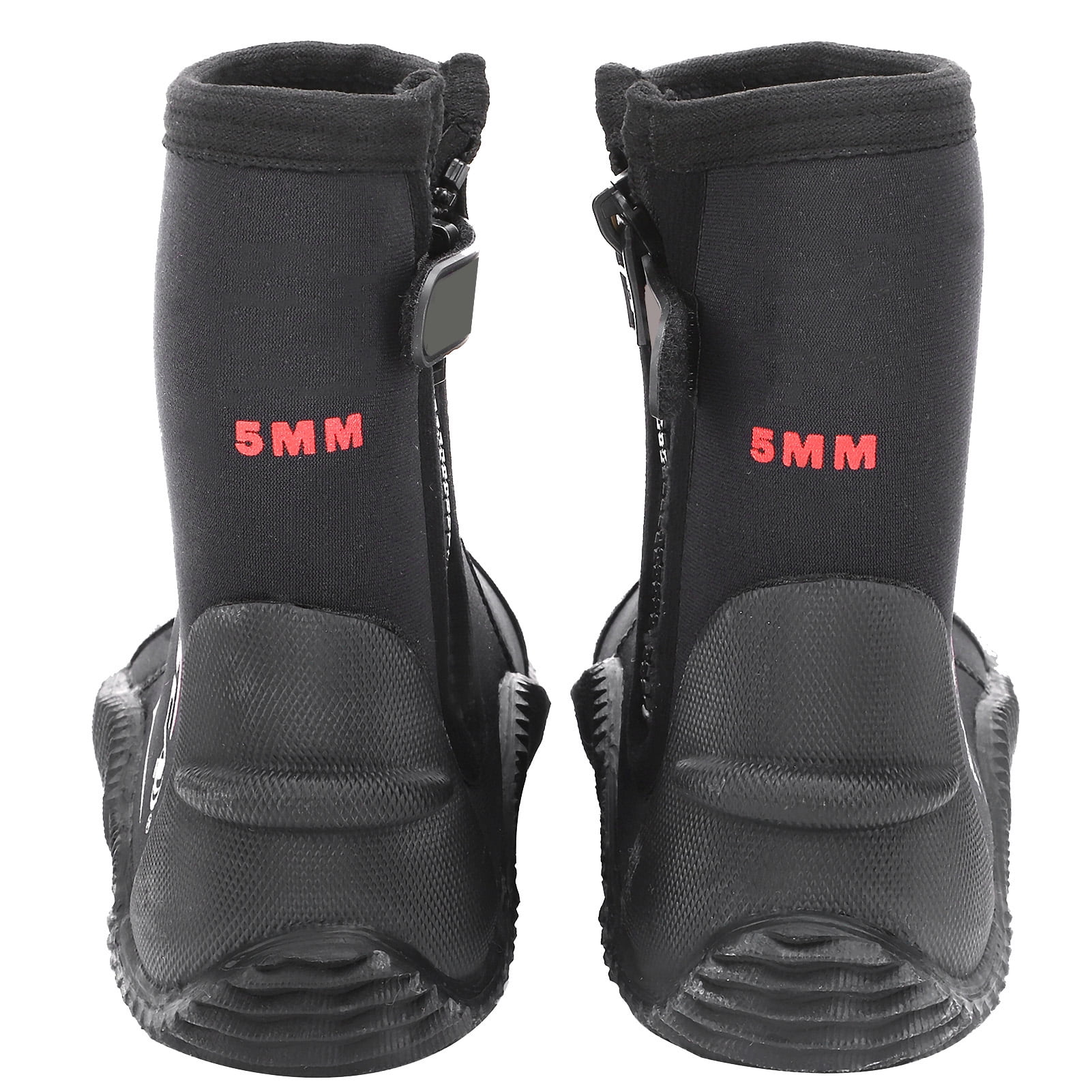 Diving Shoe, 5mm Unisex Neoprene Diving Shoe Keep Warm AntiSlip Swimming Snorkeling Boot Black