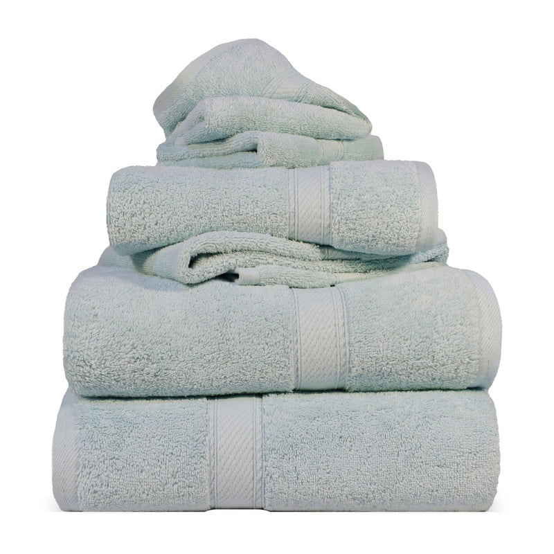 Superior 800 GSM Egyptian Cotton 3-Piece Towel Set, Soft Ultra Absorbent Towels, Toast
