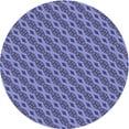 thumbnail image 1 of Ahgly Company Machine Washable Indoor Round Transitional Deep Periwinkle Purple Area Rugs, 4' Round, 1 of 7