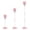 Pink, variant on Bomd Street Lamp Bubble Tower with Lights, Rechargeable Standing Bubble Maker, Adjustable Height Street Light for Outdoor Garden, Patio, Wedding, Party and Event Decor (Purple)