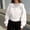 White, variant on Zip Up Hoodie for Women Long Sleeve Plain Drawstring Hooded Sweatshirt Solid Color Fall Clothes Y2k Fashion Jackets