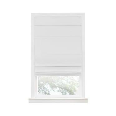Ergode Cordless Blackout Roman Window Shade 35X64 White