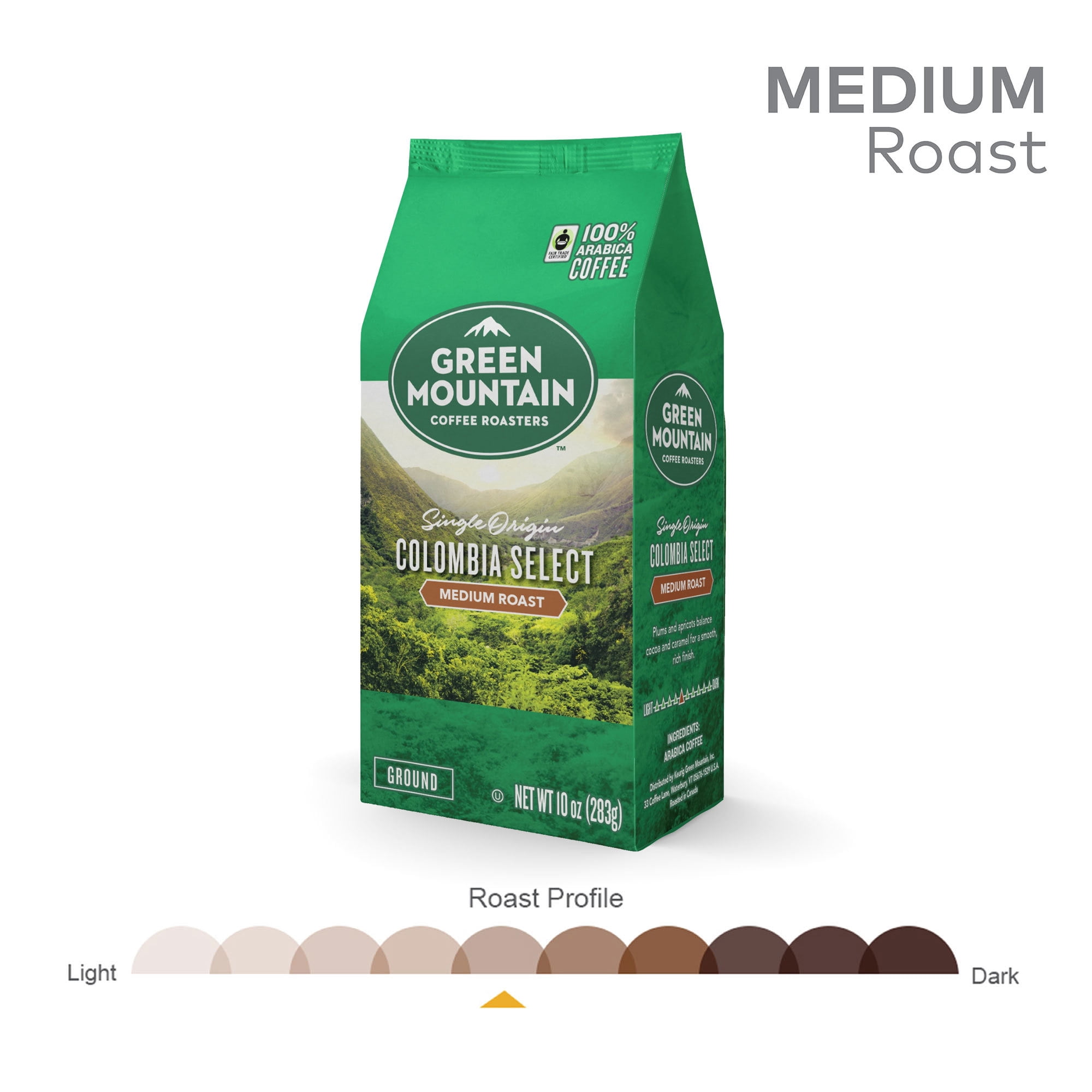 Green Mountain Coffee Roasters, Colombia Select, Ground Coffee