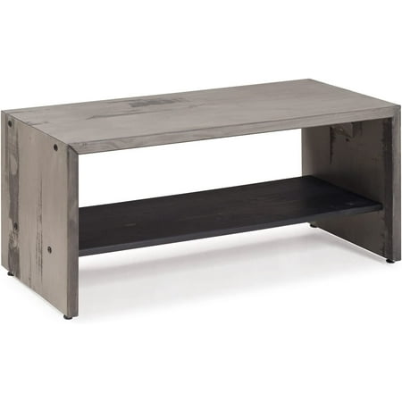 

Heyuone Meg Rustic Solid Wood Two Tier Entryway 58 Inch Amber