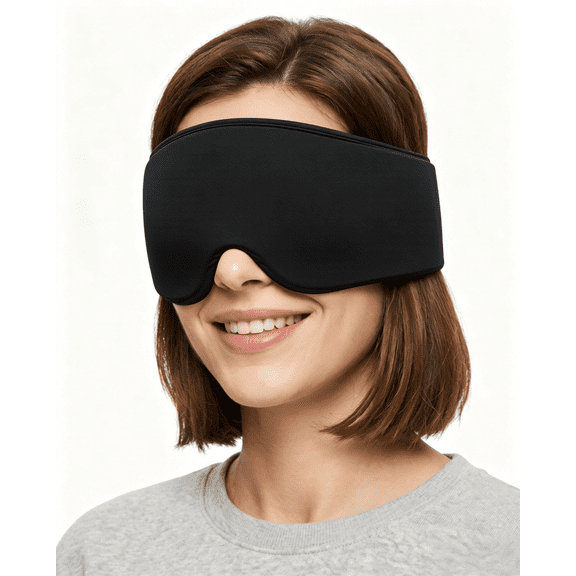 FACEMOON Gel Cooling Eye Mask Comfort for Puffy Eyes Dark Circles Sleep Aid Weighted Comfort Design