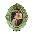 thumbnail image 1 of Cadre Photo Support d'Exposition Photo Décoratif Cadeau Ovale Rétro Antique Vintage Photo 6 Pouces, 1 of 6