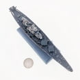 thumbnail image 3 of Barco de la Armada 1: 1000 Modelo de de USS North Carolina (BB-55) Adornos Regalos Magideal Barco de la Armada, 3 of 7