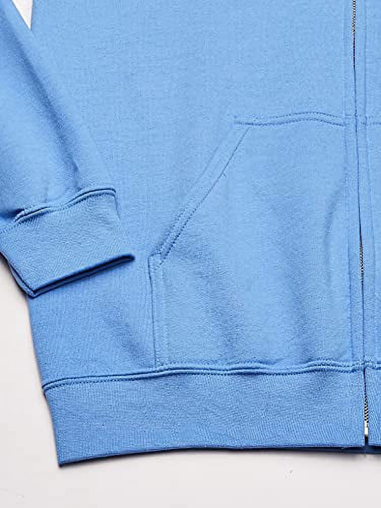 Gildan Men's Long Sleeve Full-Zip Hooded Sweatshirt. 18600
