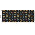 thumbnail image 7 of Colorful Games Retro Black Pattern Kitchen Rug Mat,Kitchen Runner Rugs Non Skid Washable,Decorative Kitchen Floor Mats for Kitchen,Sink,Laundry,17"x47.2", 7 of 7