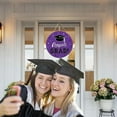 thumbnail image 5 of Kumdkd 2025 Wooden Letter Sign, Graduation Party Decorations Grad Prop Congrats Wood Sign Table Free Standing Wall Decor for College Graduation Party Suppliers (Purple), 5 of 5