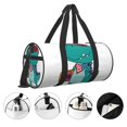 thumbnail image 5 of Disketp 45l Foldable Duffel Bag,Water-Resistant Sports Gym Bag,Portable Weekender Bag Lightweight For Travel,Fitness And Camping-Cute Dinosaur, 5 of 8