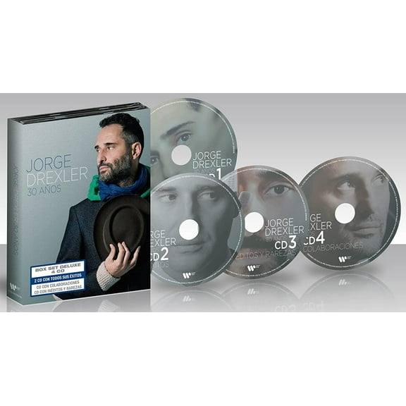 Jorge Drexler - 30 Anos (Deluxe 4CD Box) - Music & Performance - CD
