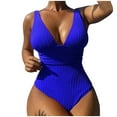 thumbnail image 5 of TAGOLD Plus Size Swimsuit for Women,Women's Vintage Printed Swimwear Conservative Swimwear Women's Printed Beach Skirt Set, 5 of 5