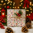 thumbnail image 4 of Border Collie Christmas Wrapping Paper Rolls, Border Collie Holiday Gift Wrapping Paper Merry Christmas, 4 of 7