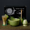 thumbnail image 1 of TEMOGU-4pcs Matcha Whisk Set, Includes Matcha Bowl, Whisk Holder, Bamboo Whisk and Scoop (Matcha Green), 1 of 4