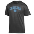 thumbnail image 2 of Men's-Champion  Charcoal North Carolina Tar Heels Arch Over Logo T-Shirt, 2 of 3