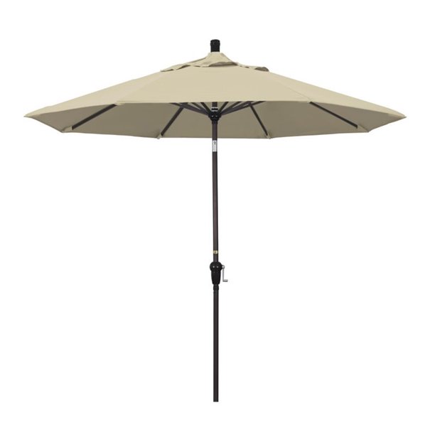 California Umbrella 9 Patio Umbrella In Antique Beige Walmart Com Walmart Com
