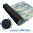 thumbnail image 6 of Green, Rolling Waves&nbsp;mousepad Gamingwaterproof,rubber+multispandexnon Slip MousepadsDesk Pad for Office Home Game 31.5x15.7inches, 6 of 7