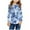 z1-Multicolor, variant on Nskgu Girls Long Sleeve Shirts Casual Crew Neck Tops Basic Tunic Blouses Tie Dye Printed Tops Western Shirts for Preppy Kids