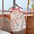 thumbnail image 2 of IFNWSV Girls Dress Sleeveless Round Neck Print Pattern Cotton Blend Dress Knee Length 3 Years, 2 of 3