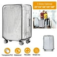 thumbnail image 2 of AFQH Travel Waterproof/Transparent Clear PVC Luggage Cover Suitcase Protector, 2 of 6