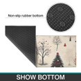 thumbnail image 6 of Beige Christmas Tree Pattern Kitchen Rugs Sets Of 2,Anti Fatigue Kitchen Mat Rugs Non Slip Washable,Decorative Kitchen Floor Mats for Kitchen,Sink,Laundry,17"x30"+17"x47", 6 of 7