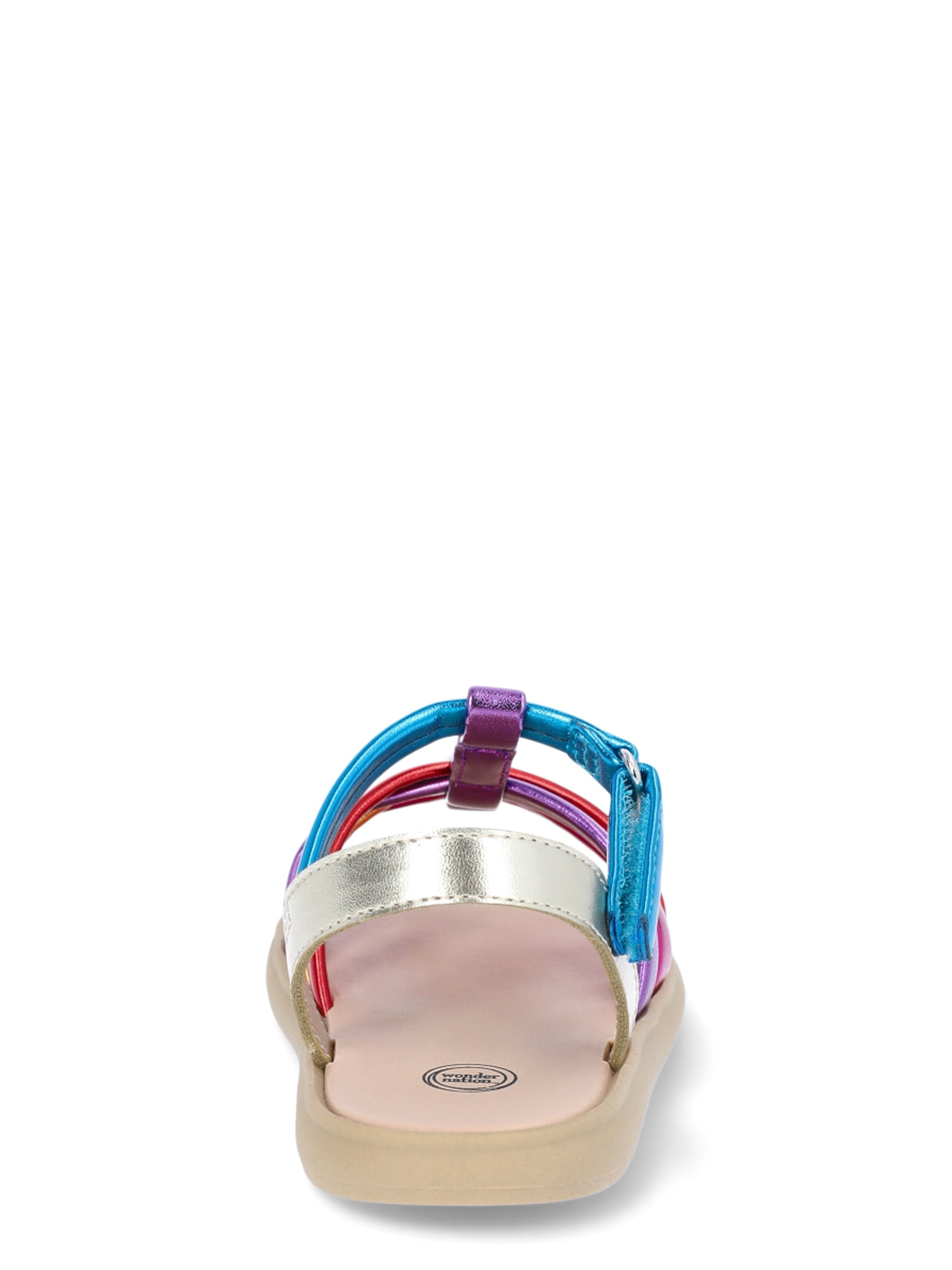 Wonder Nation Toddler Girl Multi Strap Sandals