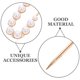 thumbnail image 4 of Juego de 4 elegantes imperdibles de perlas para ropa, broches decorativos para cárdigans, pinzas para apretar la cintura y accesorios de moda., 4 of 7