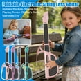 thumbnail image 6 of Foldable Electronic Stringless Guitar for Kids – Novice Children Instrument Toy, Automatic Blocking, Singing & Playing Functions, Portable Kids Guitar Toy (Black), Birthday Gift for Music Lovers, 6 of 6