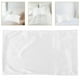 thumbnail image 4 of Funda De Almohada De Seda De Imitación Suave Y Refrescante Similar A Las Fundas De Almohada De Seda Con Cierre De Sobre Para Cabello Y Piel Mujeres Hombres Durmiendo Blanco, 4 of 5