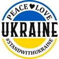 thumbnail image 2 of CafePress - Peace Love Ukraine Long Sleeve T Shirt - Long Sleeve Infant T-Shirt, 2 of 2