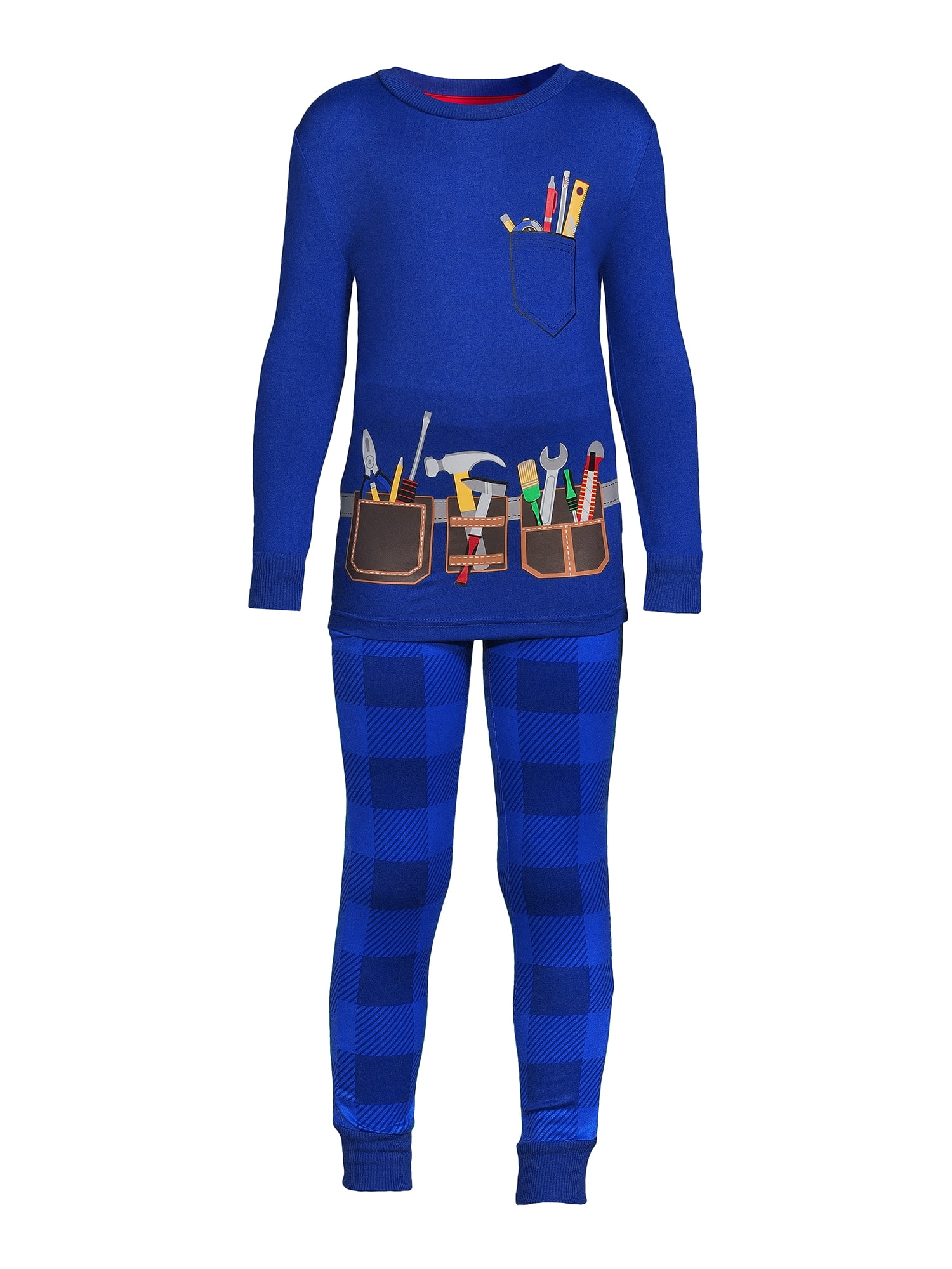 Dream Big Peace Out Boys and Girls Occupation Pajama Sleep Set, 2-Piece, Sizes 4-8