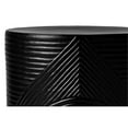 thumbnail image 4 of Seasonal Living Provenance Signature Ceramic 14" Textured End Table in Black, 4 of 6