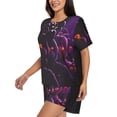 thumbnail image 2 of Lsque Five Nights At Freddy'S Women's Short-Sleeved Pajama Set - 2 Piece Soft and Lightweight Sleepwear Set-Large, 2 of 9