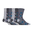 thumbnail image 1 of Gentle Grip - 6 Pairs Mens Gentle Grip Non Elastic Socks, 1 of 2