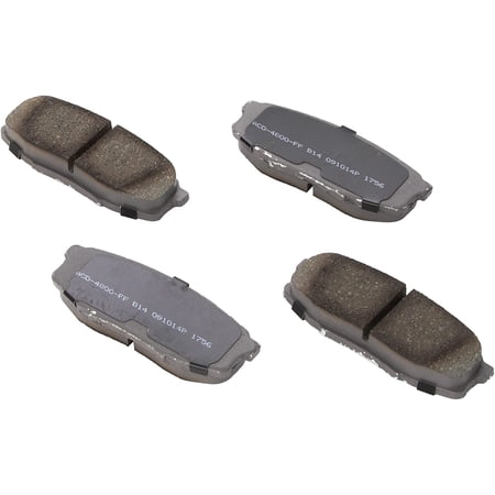 Ceramic Rear Disc Brake Pads for Toyota Sequoia 2008-2017 ACDelco OE 14D1304CH