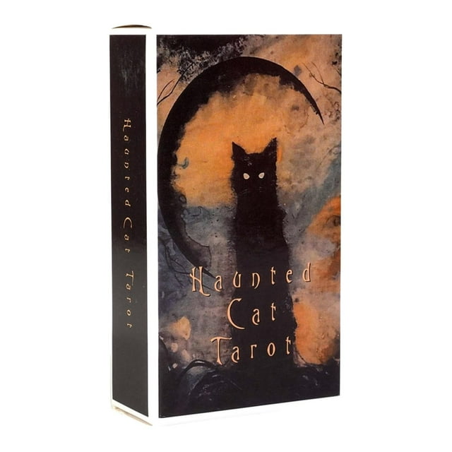 Cards Cat Tarot 78 Card Fortune Telling Board Game For Divination English Version Standard Tarot Witch Gathering