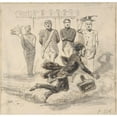 thumbnail image 3 of J. J. Grandville 21x20 Black Modern Framed Museum Art Print Titled - Illustration in Jerome Paturot, by Louis Reybaud, Paris, 1846 (ca. 1846), 3 of 5