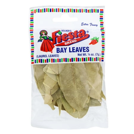Pack Of 2 Bolner's Fiesta Laurel Leaves Bay Leaves, .25 oz (Package May Vary)