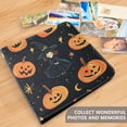 thumbnail image 5 of Photo Album 11.8x11.2 Inch Leather Cover Photo Book Scrapbooking Albums for Weddings Birthdays Anniversaries Halloween Pumpkin and Witch, 5 of 9