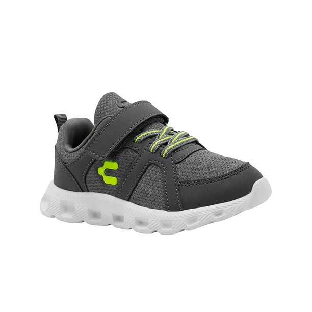 Tenis Sport Running Para Niño Charly® Color Oxford Ligeros gris oscuro 19