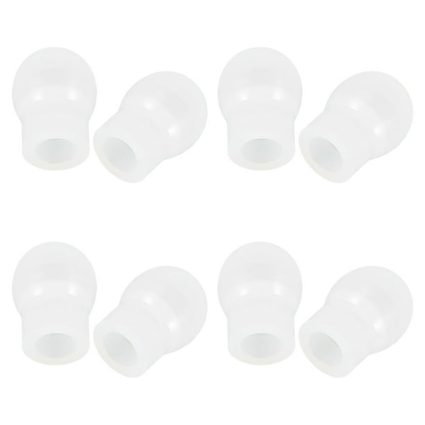 Reemplazo - 8 piezas de tapones para los oídos, piezas de repuesto para tapones de silicona, tapones para los oídos, repuesto de tapones para los oídos.