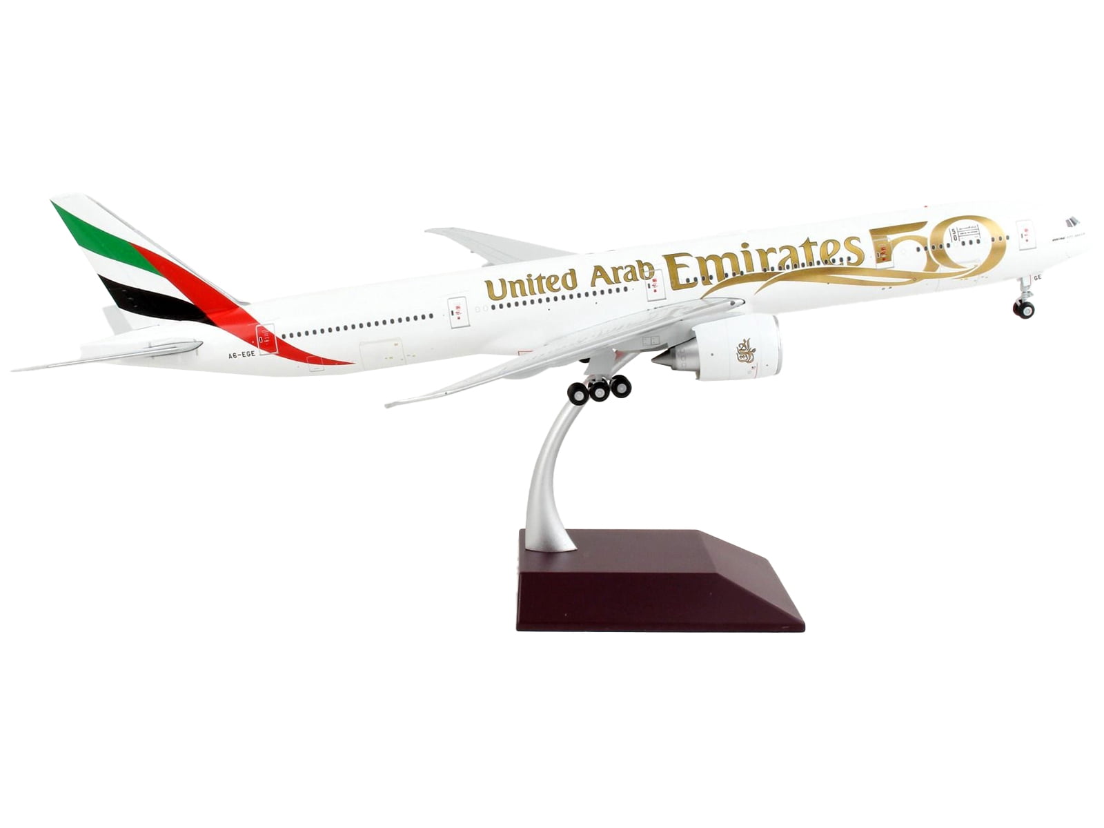 Gemini200 1-200 G2UAE1055 Emirates 777-300ER 50th Anniversary