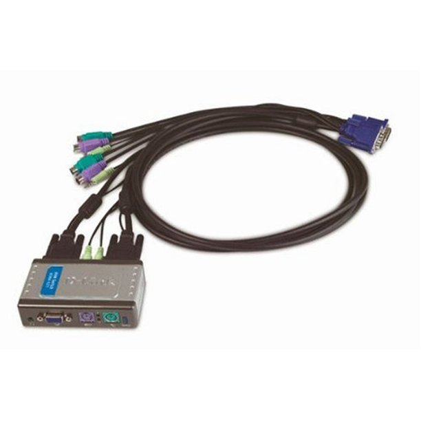 DLink 2Port PS/2 KVM Switch with Audio