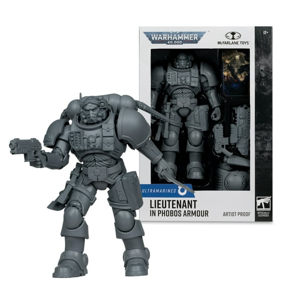 Lieutenant in Phobos Armour: Ultramarines (Warhammer 40,000) Artist Proof 7" Figure - McFarlane Toys