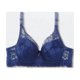 thumbnail image 3 of Sujetadores de copas suaves para mujer traje informal de encaje con retales correa ajustable ropa de descanso Sexy, 3 of 6