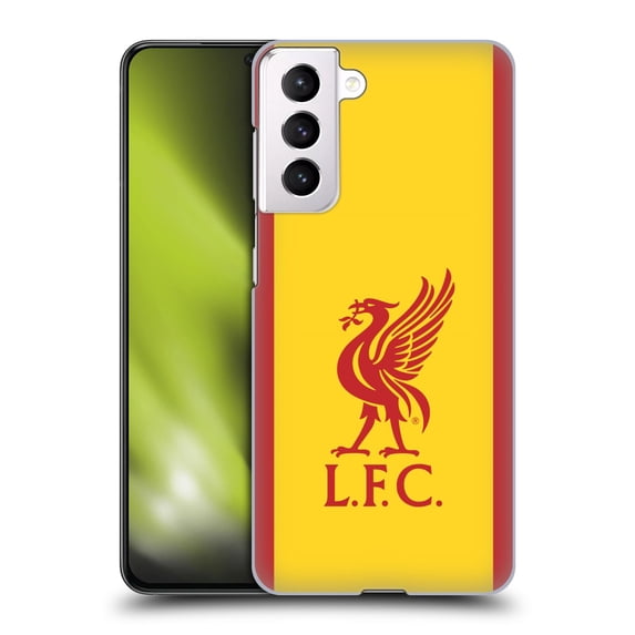 Head Case Designs Officially Licensed Liverpool Football Club 2021/22 Third Hard Back Case Compatible with Samsung Galaxy S21 5G