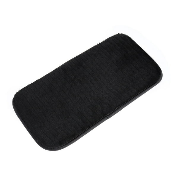 NIAIZEK Black Car Armrest Cover Cushion Soft Comfortable Driving Pad for Vehicle Interior